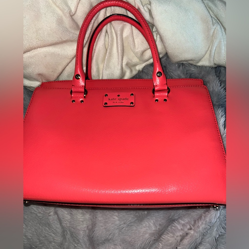 Kate Spade Vibrant Coral Bag